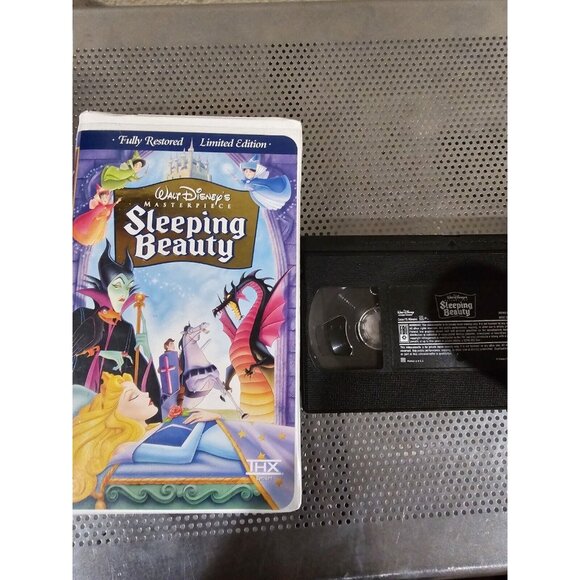 Sleeping Beauty (1997, VHS, Limited Edition) Walt Disney Fully Restored - Picture 1 of 3